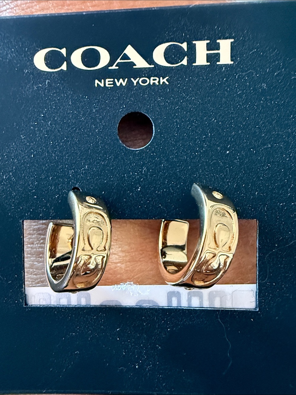 NWT Coach earrings